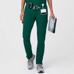 FIGS Hunter Green Scrub Bottoms